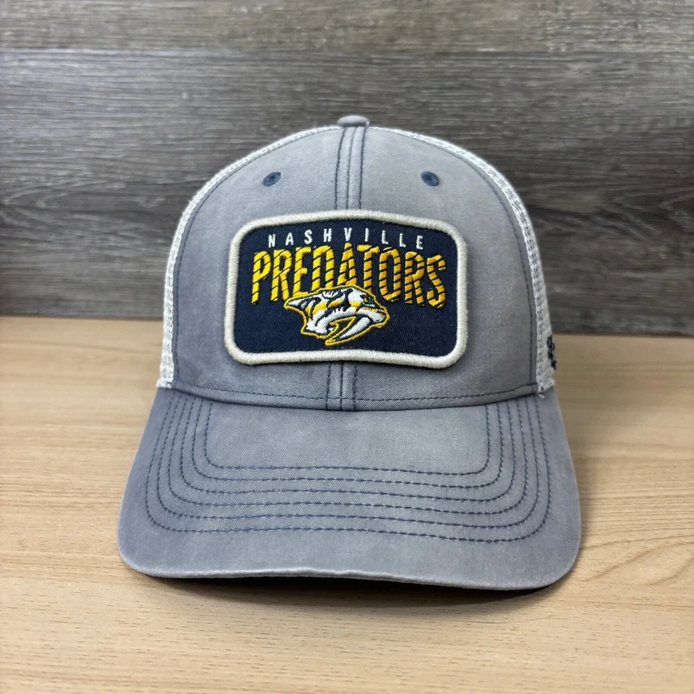Nashville Predators Hat Cap Snap‎ Back Gray Colton Sissons Design '47